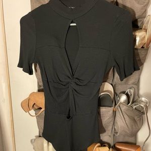 Black fashion nova bodysuit
